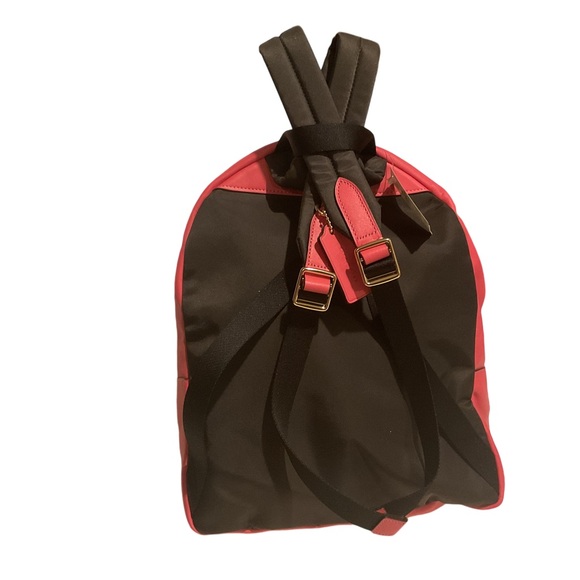 NWT_Coach Brown and Pink Backpack F32200 - Picture 3 of 5
